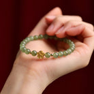 ARIES PEACH BLOSSOM HETIAN JADE BRACELET-4