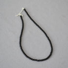 BLACK ONYX FEAR-ELIMINATING SIMPLE NECKLACE_5