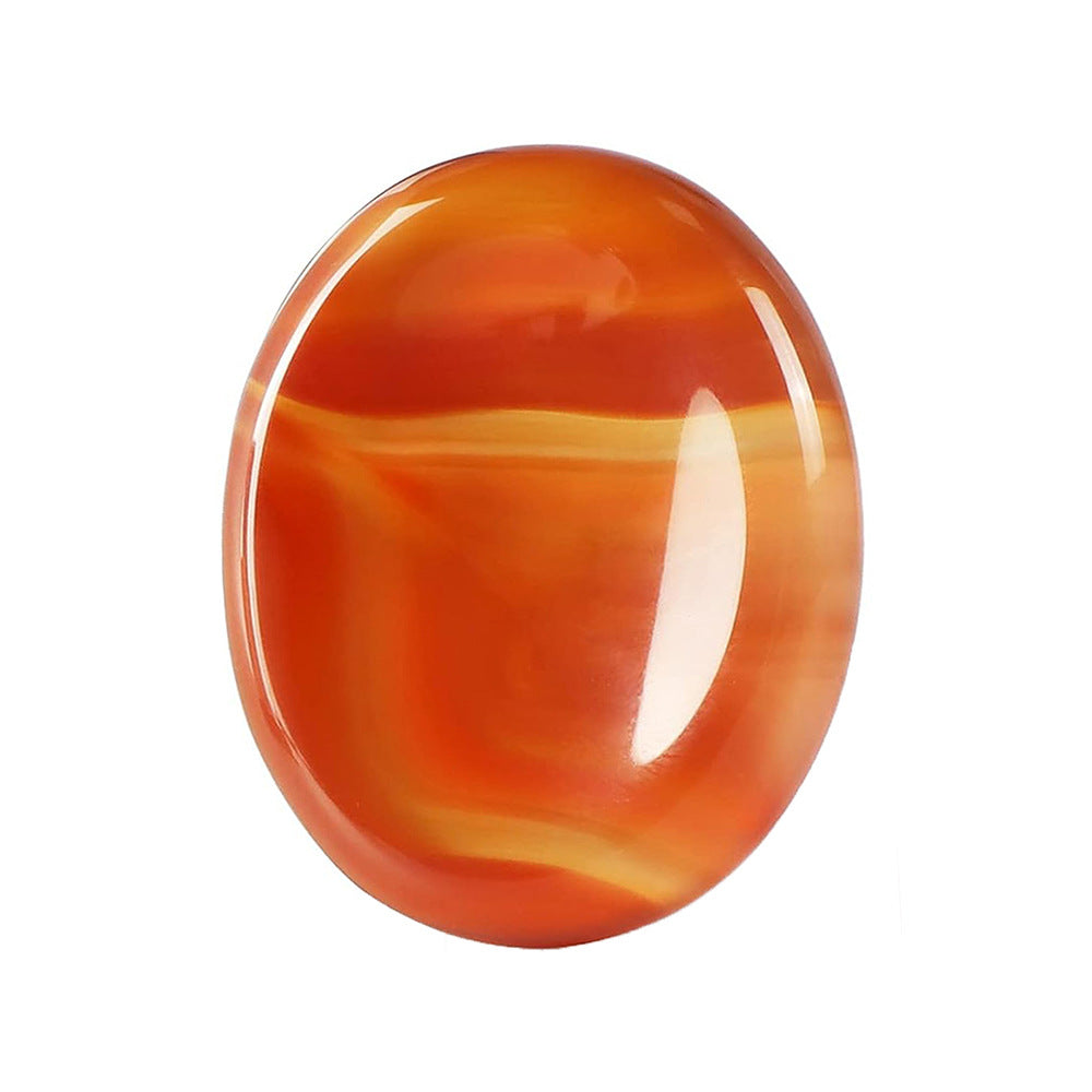 RED AGATE IMPROVEMENT MOOD WORRY STONE_1