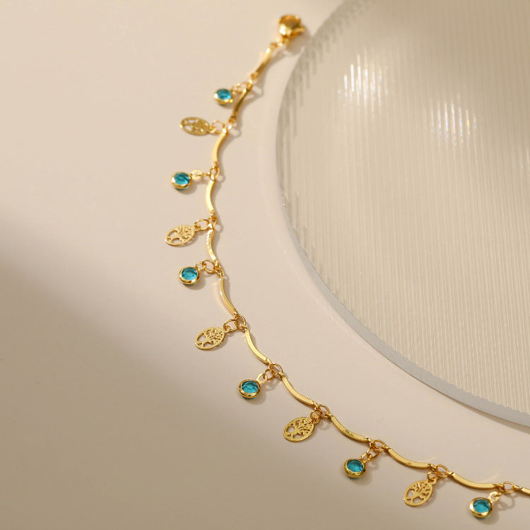 BLUE ZIRCON LIFE GROWTH ANKLET-3