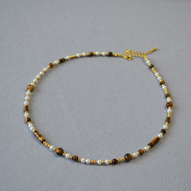 TIGER EYE STONE TREATMENT FOR INSOMNIA NECKLACE_2