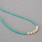 PEARL TURQUOISE BLESSING SAFE NECKLACE_3