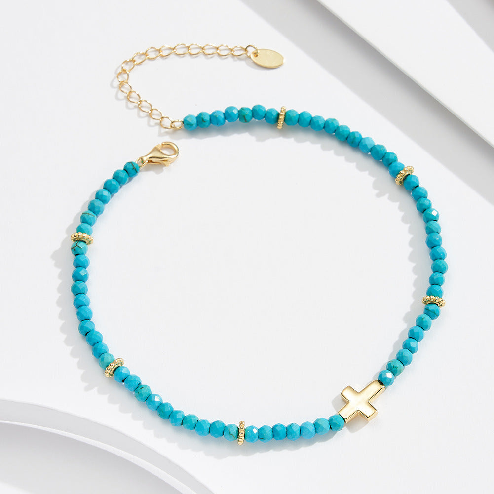 TURQUOISE HEALING ANKLET-2