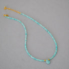 TURQUOISE AMAZONITE INSPIRE BRAVERY NECKLACE_3