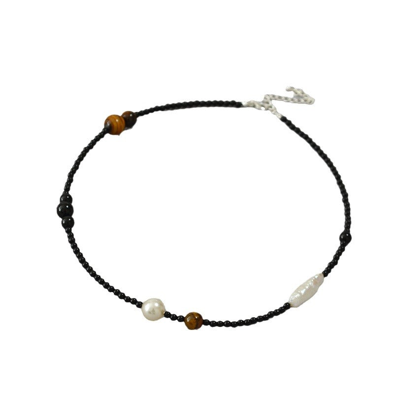 AGATE TIGER EYE STONE PURIFICATION ENERGY NECKLACE_5