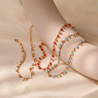 MULTI-COLORED CRYSTAL ENHANCED WILLPOWER ANKLET-4