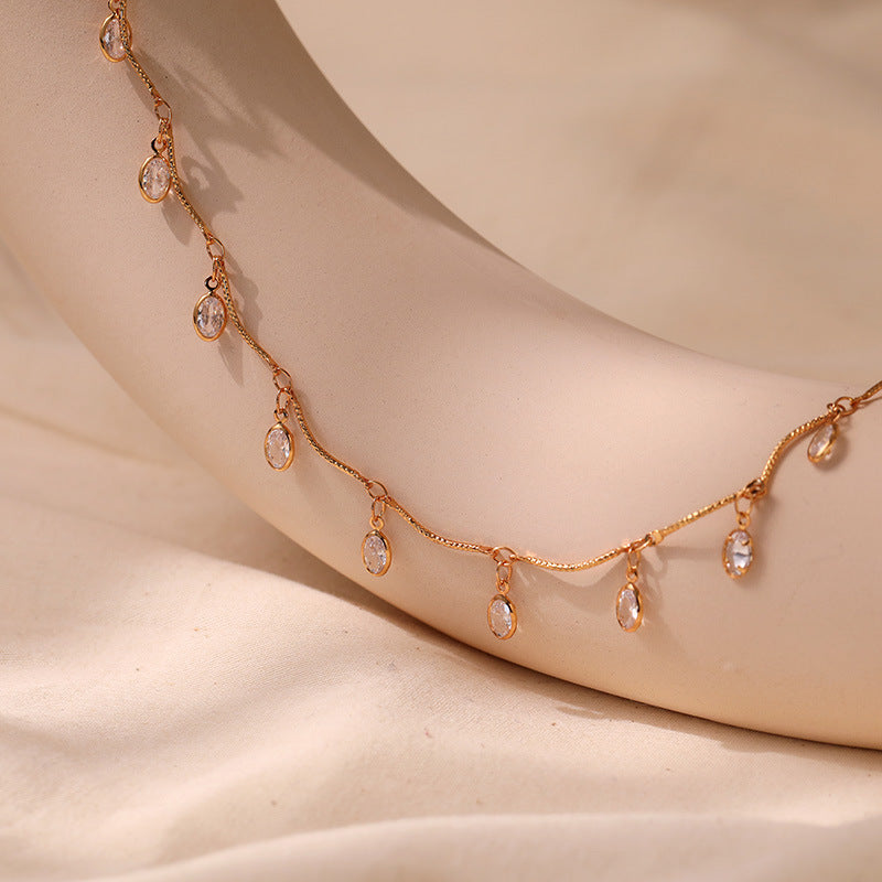 ZIRCON BRINGS PEACE OF MIND ANKLET-7