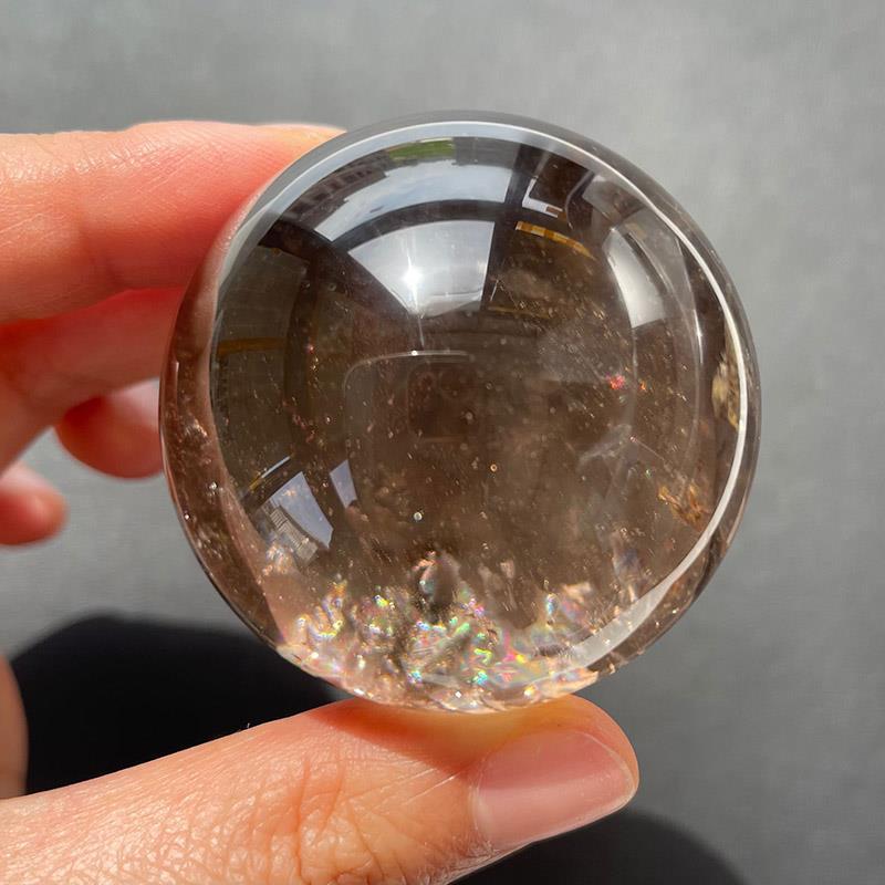 SMOKY QUARTZ CRYSTAL BALL_2