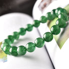 PEACOCK GREEN STRAWBERRY CRYSTAL BRACELET_4