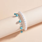 PEARL AND TURQUOISE ANKLET-2