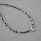 TURQUOISE AMAZONITE INSPIRE BRAVERY NECKLACE_5