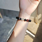 OBSIDIAN GHOST STONE BRACELETS-2