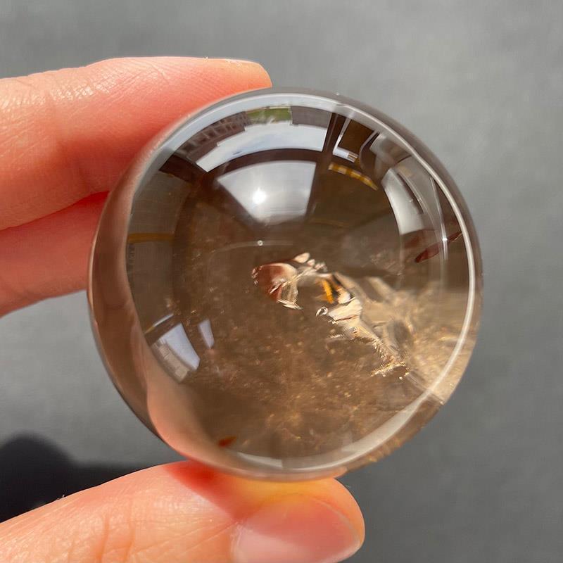 SMOKY QUARTZ CRYSTAL BALL_3