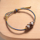 THREE-EYED DZI AGATE BRACELET_4