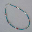 PEACOCK BLUE APATITE FRIENDSHIP STABLE NECKLACE_3
