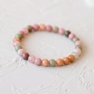 COLORED AGATE HEALING INSOMNIA ENERGY BRACELET-4