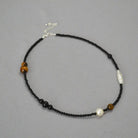 AGATE TIGER EYE STONE PURIFICATION ENERGY NECKLACE-1