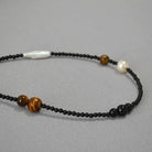 AGATE TIGER EYE STONE PURIFICATION ENERGY NECKLACE-4