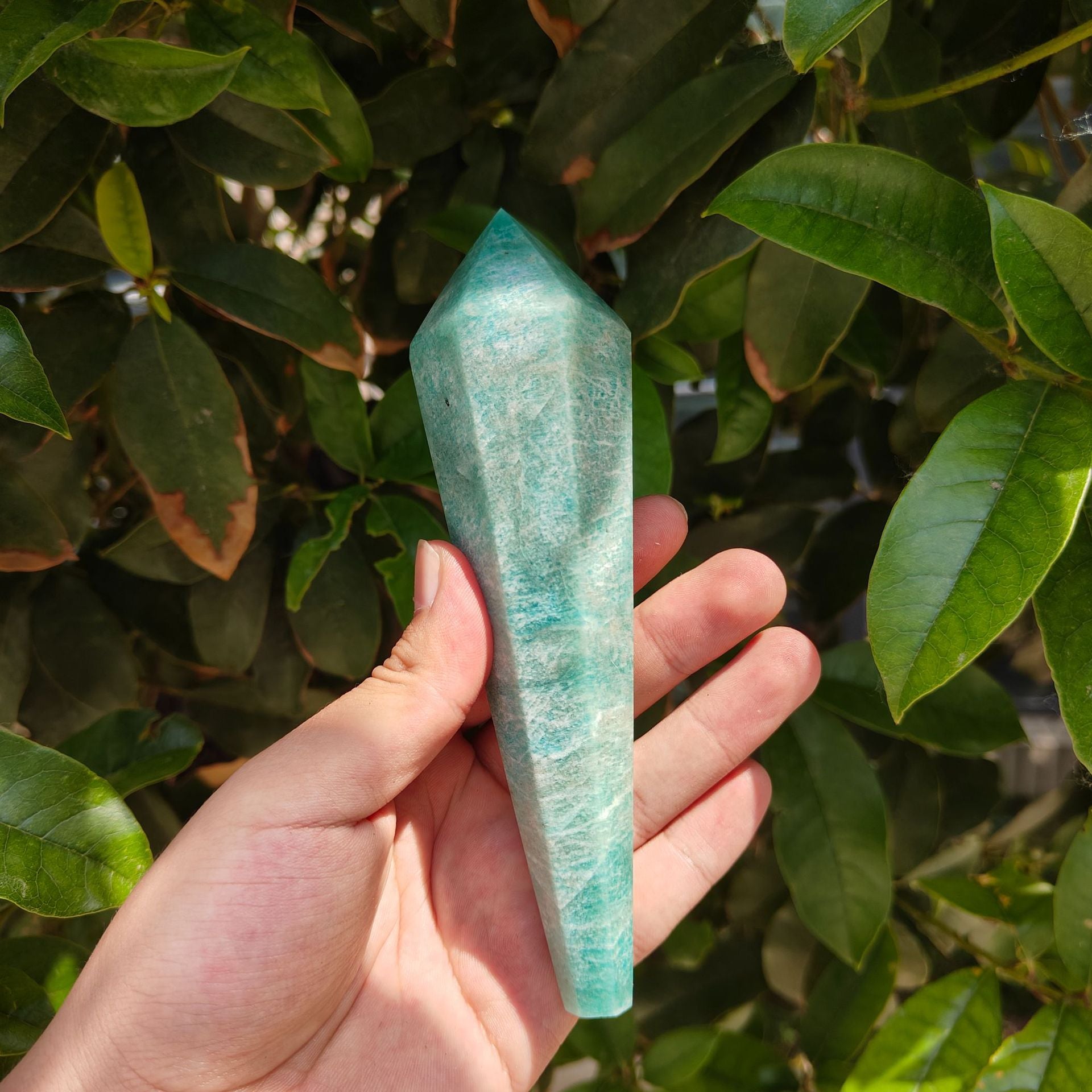 AMAZONITE SCEPTER STONE BALL-3