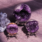 AMETHYST CRACK BALL-1