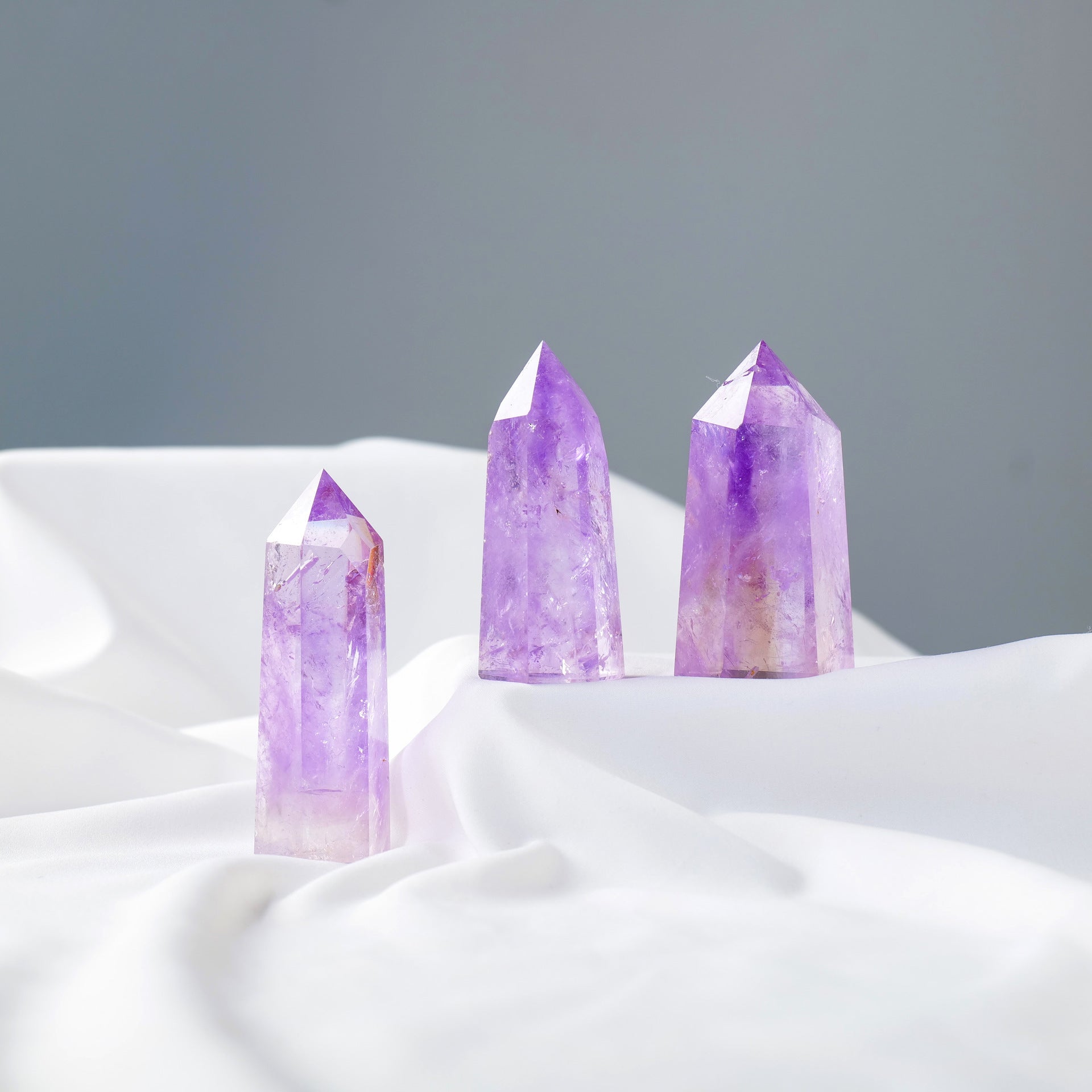 AMETHYST HEXAGONAL SINGLE POINTED COLUMN-2