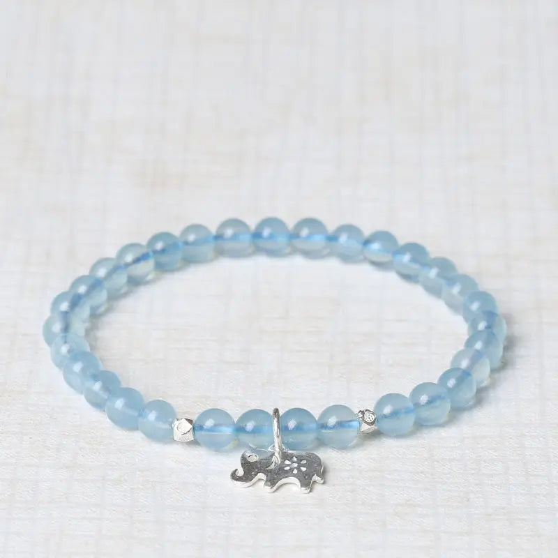 AQUAMARINE CLEAR THOUGHTS ENERGY BRACELET-1