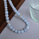 AQUAMARINE ENHANCES PERSUASIVENESS NECKLACE-2