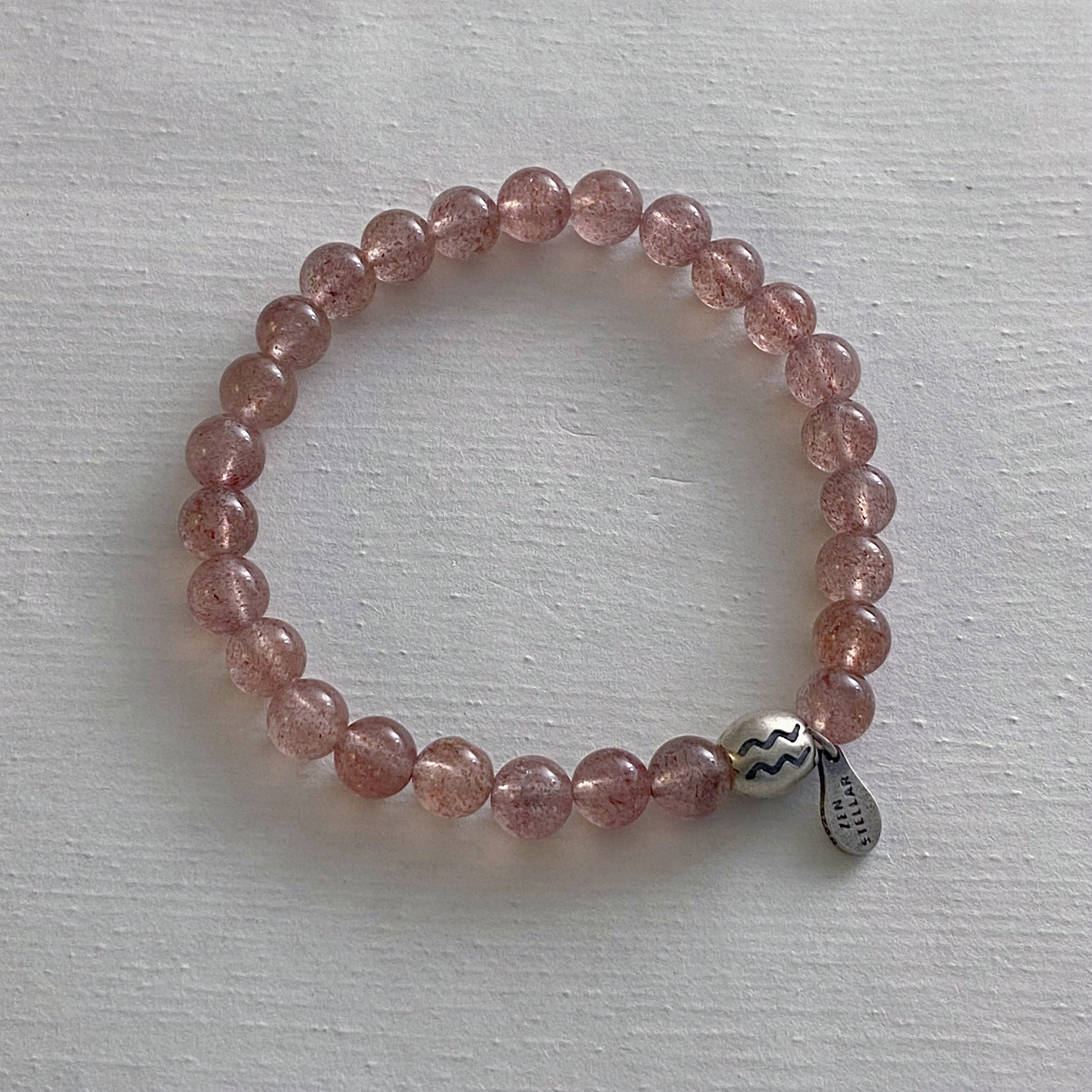 AQUARIUS STRAWBERRY CRYSTAL BRACELET-3