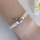 AQUARIUS TRANSLUCENT GYPSUM CRYSTAL BRACELET-2