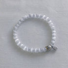 AQUARIUS TRANSLUCENT GYPSUM CRYSTAL BRACELET-3