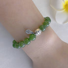 ARIES GREEN JASPER CRYSTAL BRACELET-2