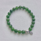 ARIES GREEN JASPER CRYSTAL BRACELET-3