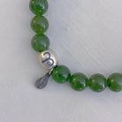 ARIES GREEN JASPER CRYSTAL BRACELET-4