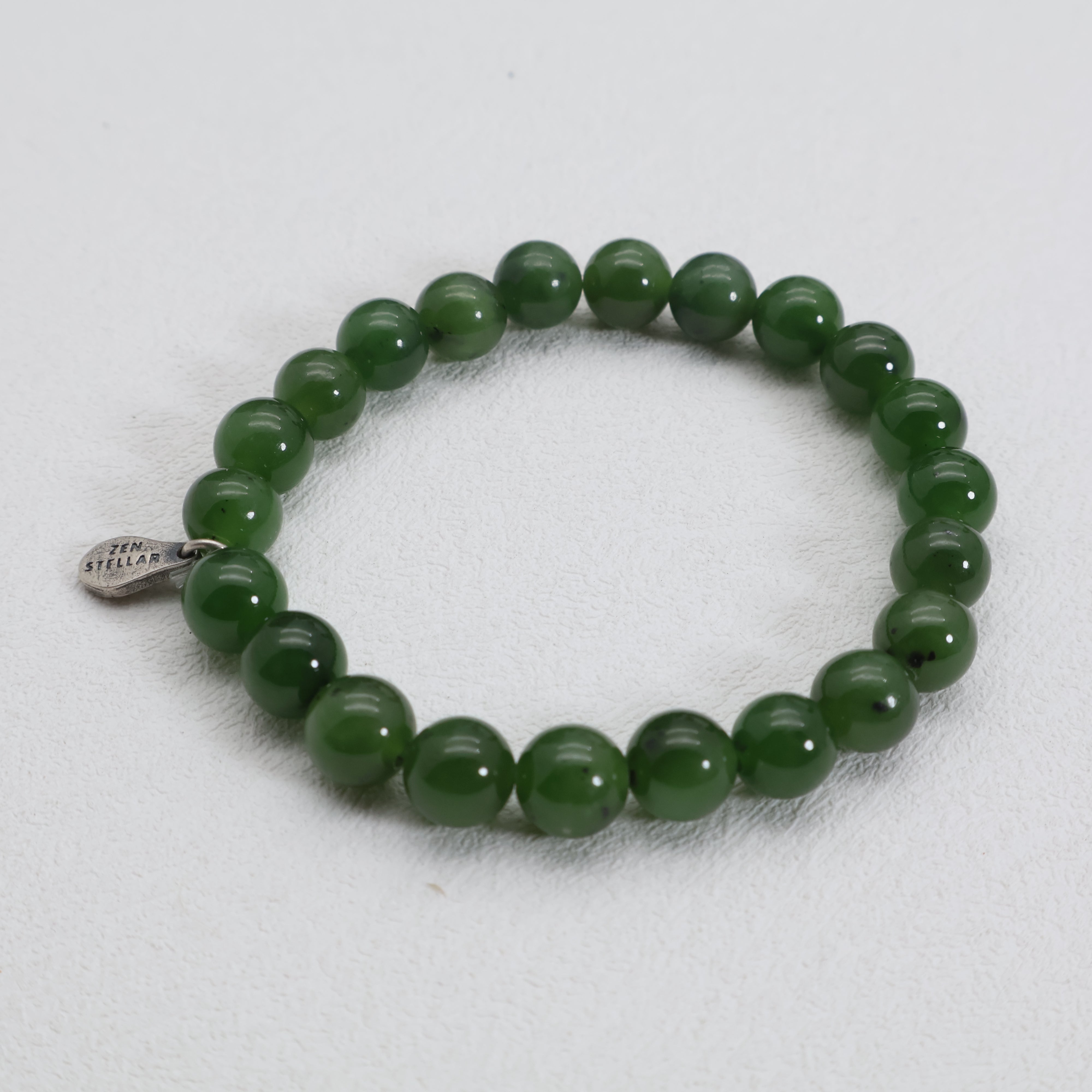 ARIES GREEN JASPER CRYSTAL BRACELET-4