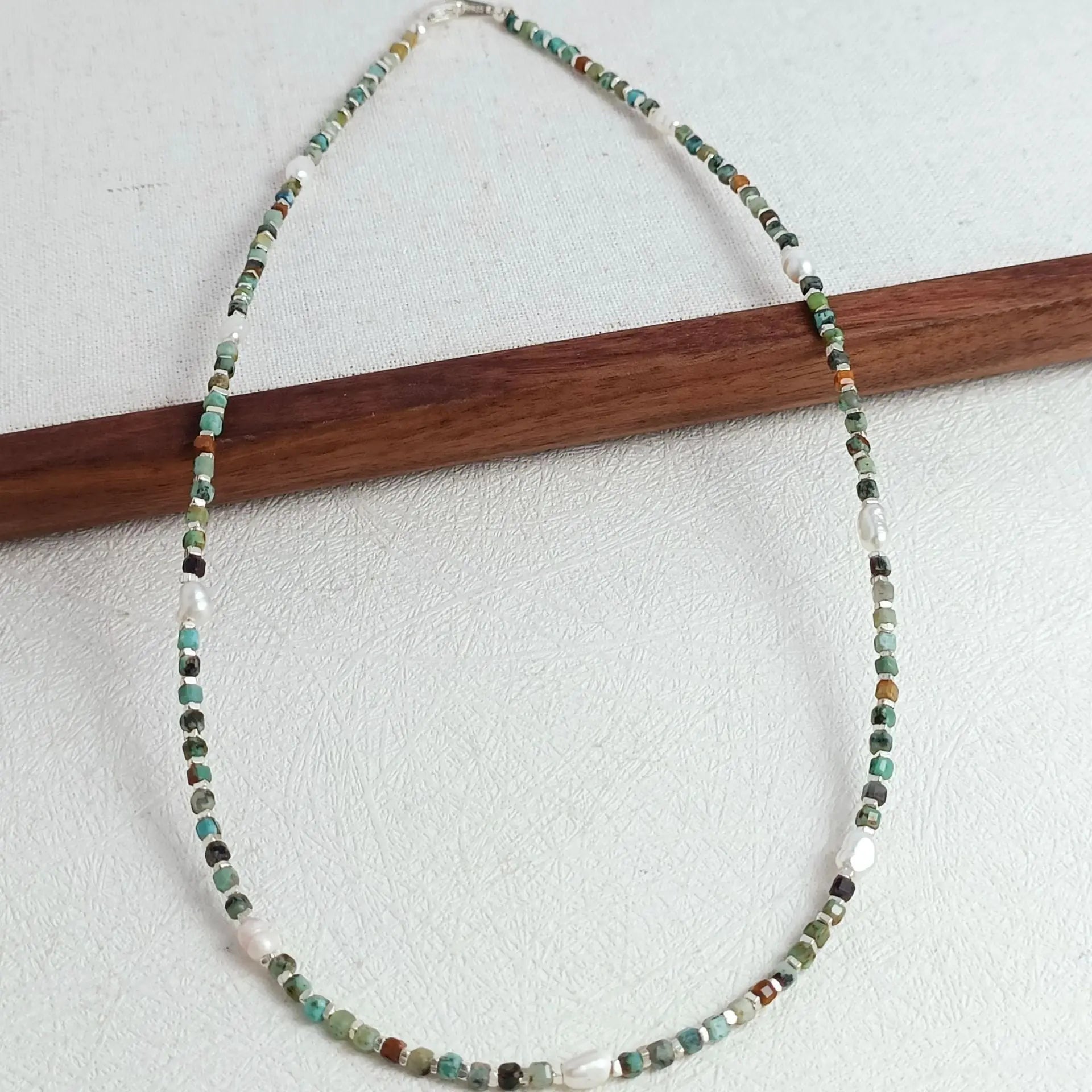 AUSTRALIAN TURQUOISE PEARL CONFIDENCE BOOSTING NECKLACE-1