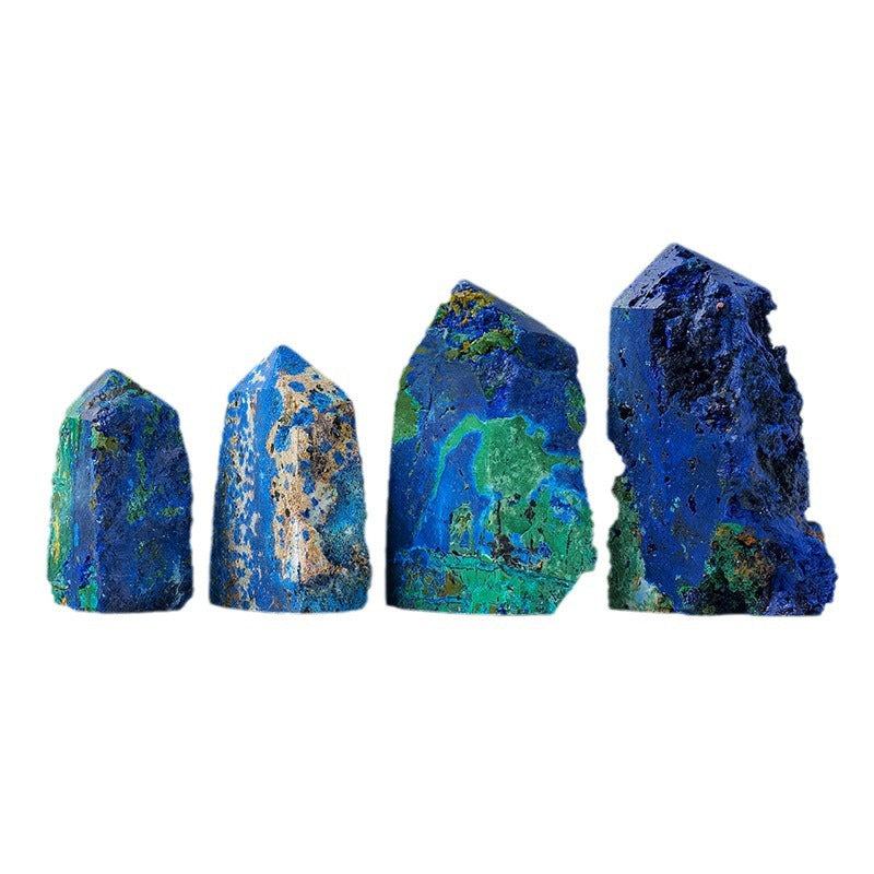 AZURITE MALACHITE CRYSTAL COLUMN-4