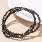 BLACK BEAUTY TOURMALINE MULTI-WRAP BRACELET-1