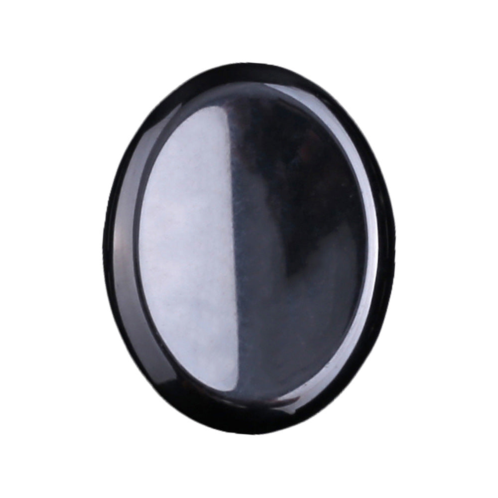 BLACK OBSIDIAN CALMING WORRY STONE-1