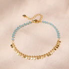 BLUE CRYSTAL HAPPY ANKLET-1