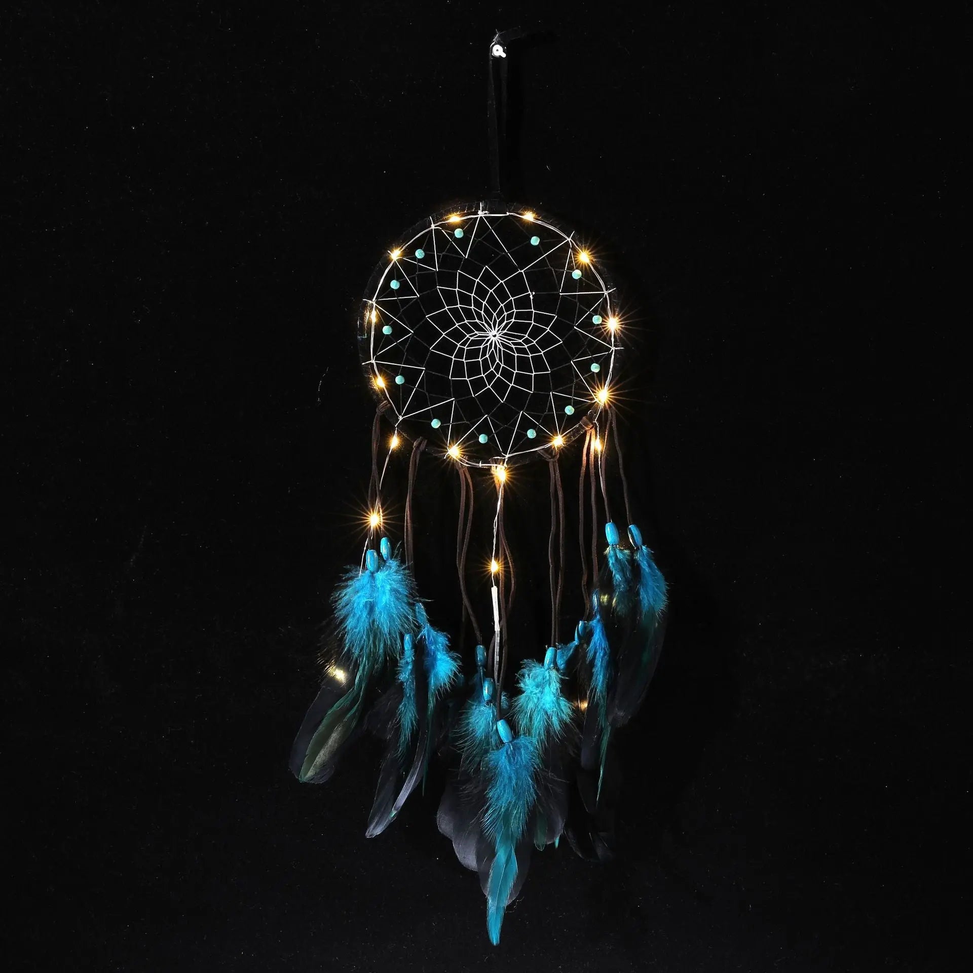 BLUE FEATHER DREAM CATCHER – WALL DECORATION-5