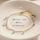 BLUE NATURAL STONE STRESS RELIEF ANKLET-1