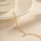 BLUE NATURAL STONE STRESS RELIEF ANKLET-3