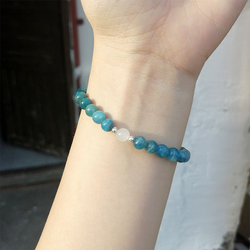 BLUE PHOSPHORUS WHITE JADE BRACELETS-2