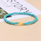 BLUE TURQUOISE BEIGE JADE CAREER BRACELET-1