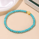 BLUE TURQUOISE BEIGE JADE CAREER BRACELET-3