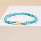 BLUE TURQUOISE BEIGE JADE CAREER BRACELET-4