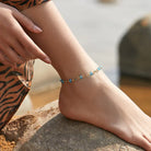 BLUE ZIRCON CALM SLEEP AID ANKLET-5