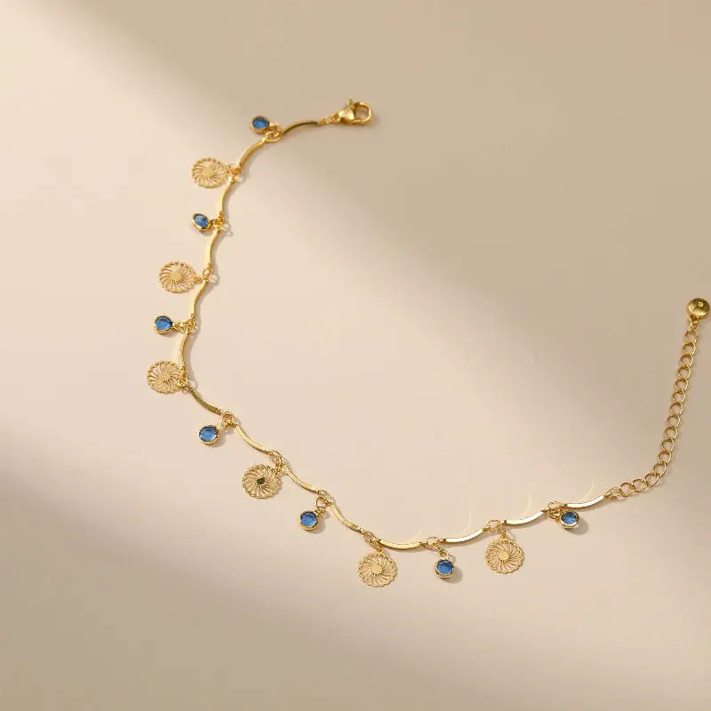 BLUE ZIRCON ENERGIZING ANKLET-3