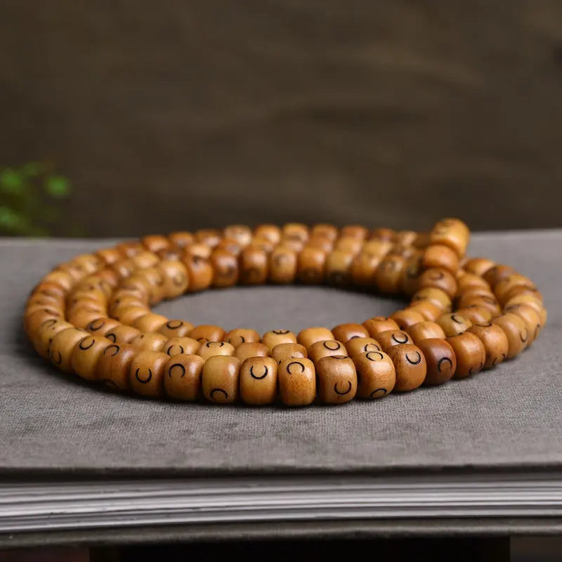 CAMEL BONE VEGETABLE BEADS 108 PIECES MYSTIC RUNE BRACELETS-3