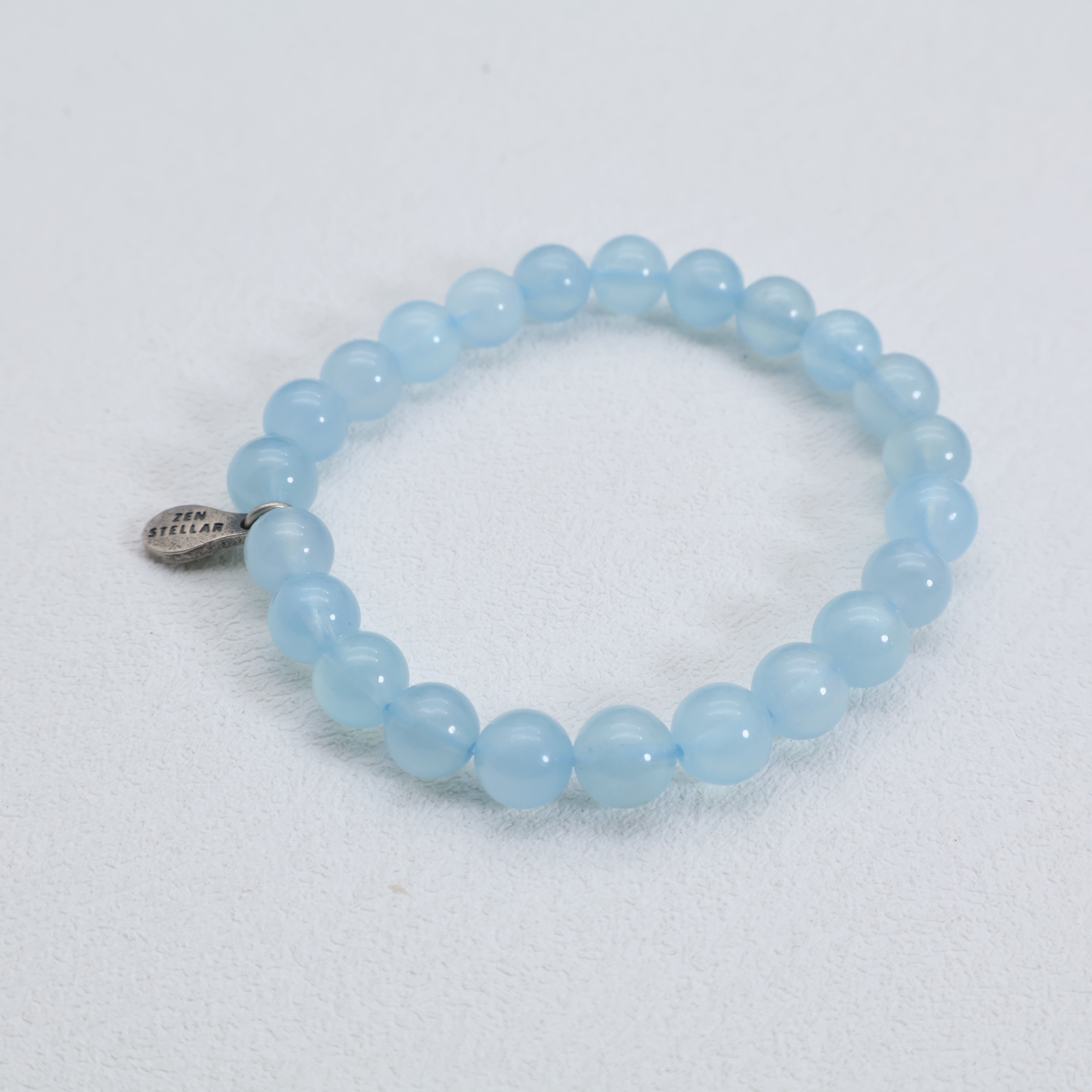 CANCER AQUAMARINE CRYSTAL BRACELET-4